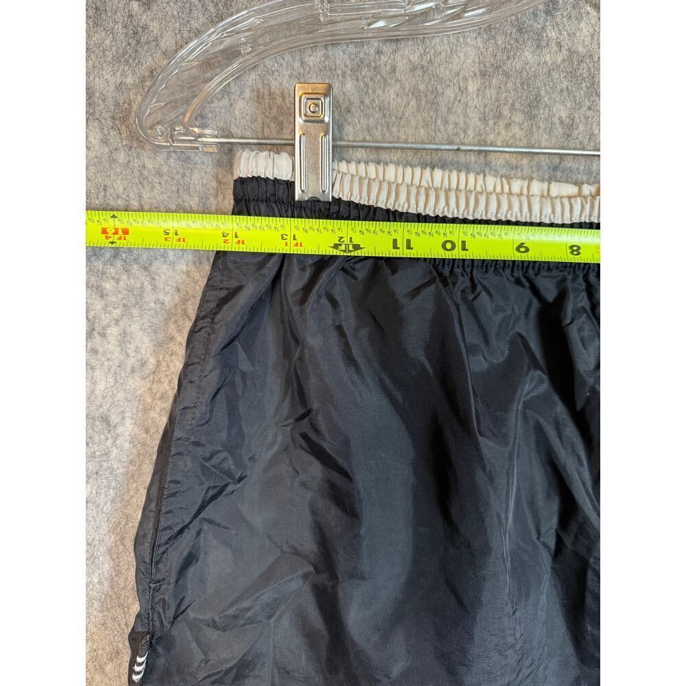 Adidas Vintage Womens Drawstring Black Athletic Shorts Lightweight - Small - Picture 8 of 10